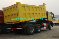 10 짐수레꾼 6x4 도로 사업 해결책 ZZ3257N3847A를 위한 노란 덤프 트럭