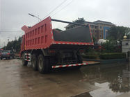 엄밀한 구조 60 톤 무거운 덤프 트럭/디젤 엔진 덤프 트럭 HW19710 전송