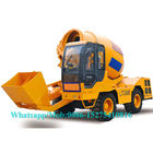 노란 구체적인 건설장비 소형 구체적인 트럭 5.3m ³ 드럼 수용량: