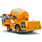 노란 구체적인 건설장비 소형 구체적인 트럭 5.3m ³ 드럼 수용량: