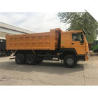 336/371hp Howo 6x4 덤프 트럭, 41-50 톤 모래 팁 주는 사람 트럭 3800+1400mm 바퀴 기초: