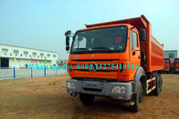 Weichai 엔진 10 바퀴 덤프 트럭, 짧은 택시 BEIBEN 덤프 트럭 6x4