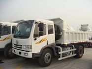유로 3 FAW J5K 10 톤 덤프 트럭 4x2 250HP의 XICHAI 디젤 엔진 소형 트럭
