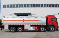 탄소 강철 FAW J6 8x4 유조선 트럭 30cbm 수용량 1개 년 보장