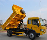 유로 3 FAW J5K 10 톤 덤프 트럭 4x2 250HP의 XICHAI 디젤 엔진 소형 트럭