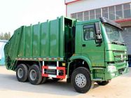 SINOTRUK HOWO 특별한 목적 수송 압축 쓰레기 수거차 9.726 L 진지변환
