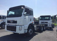 백색 FAW Jiefang 6X4 10 짐수레꾼 트랙터 머리 트럭 420HP - 460HP CA4258P2K2T1EA80