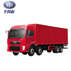 FAW J5P 8X4 산업 수송 포가 빨간색을 위한 무거운 화물 트럭