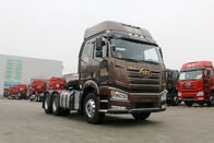 FAW J6P 40 톤 6x4 Xichai CA6DM3 엔진과 12R22.5 타이어를 가진 디젤 엔진 트랙터 트럭
