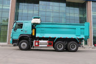 HW76를 가진 파란 ZZ3257N4347A 10 짐수레꾼 덤프 트럭은 슬리퍼 오두막을 골라냅니다