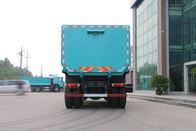 HW76를 가진 파란 ZZ3257N4347A 10 짐수레꾼 덤프 트럭은 슬리퍼 오두막을 골라냅니다