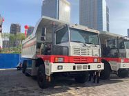 Weichai 90 톤 10 바퀴 광업 덤프 트럭 420 마력 유로 2 축거 3800