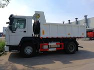 10 톤 4X2 6 바퀴 덤프 트럭 RHD/LHD 팁 주는 사람 트럭 수동 변속 장치