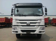 백색 371hp 6×4 덤프 트럭 유로 2 WD615.69 디젤 연료 유형 30 톤