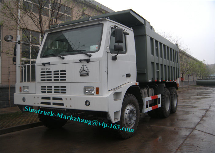 채광 산업 덤프 트럭, 70T 지구 발동기 덤프 트럭 ZZ5707V3840CJ