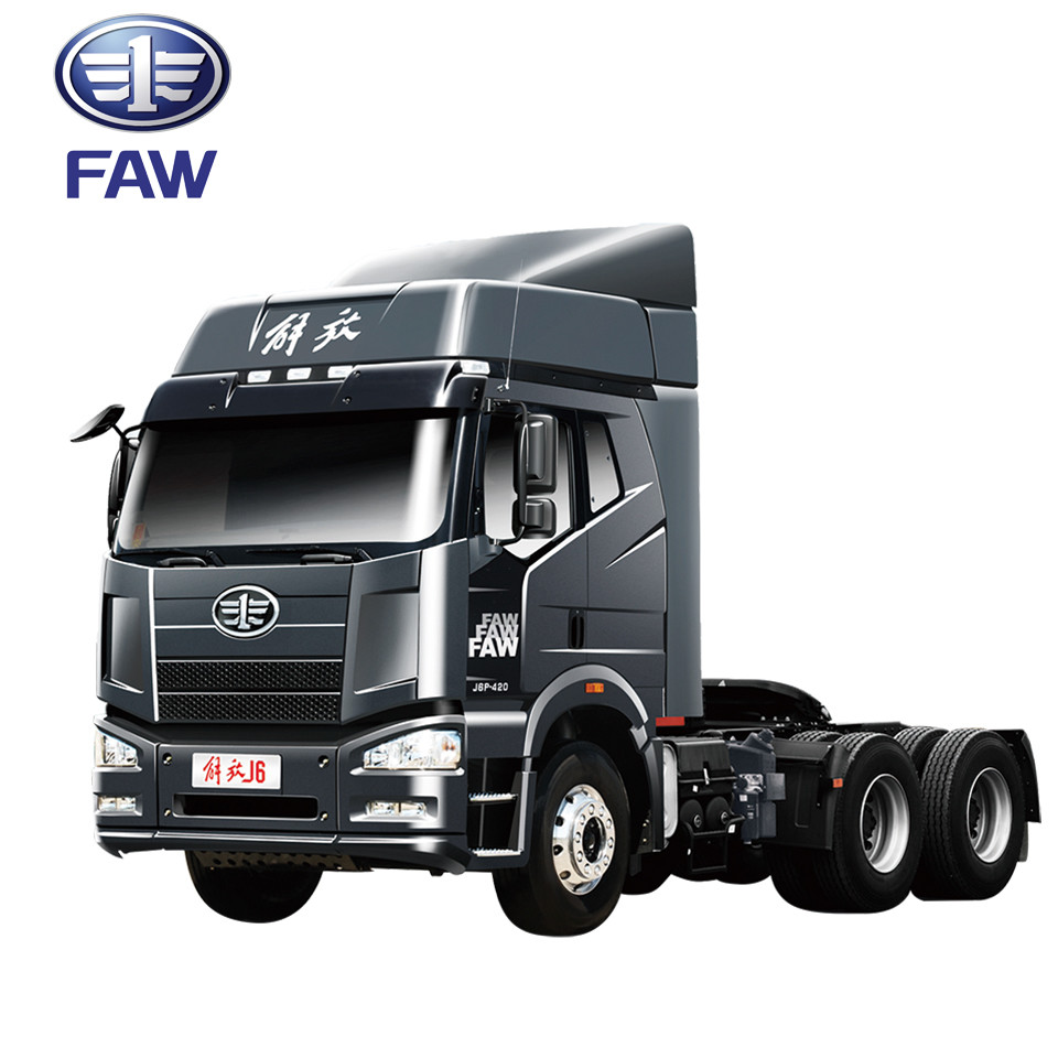 배출 기준 FAW JH6 수동 6x4 무거운 팁 주는 사람 트럭 트랙터는 떠나고/오른손 드라이브