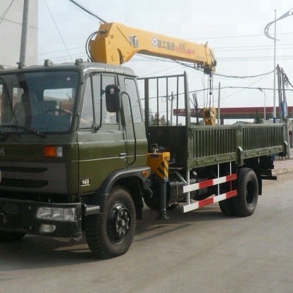 XCMG SQ5SK3Q 자동차 최대 5 톤 트럭에 의하여 거치되는 기중기. 드는 고도 12.5m