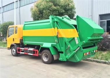 HOWO 4X2 8m3 쓰레기 쓰레기 압축 분쇄기 트럭/5 톤은 쓰레기 수거차를 압축했습니다