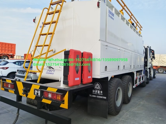 다기능 15T 20T BCRH-20 ANFO 현장 혼합 에뮬션 대량 트럭 모바일 폭발물 제조 부대 몽골 광산 폭발 MEMU MMU