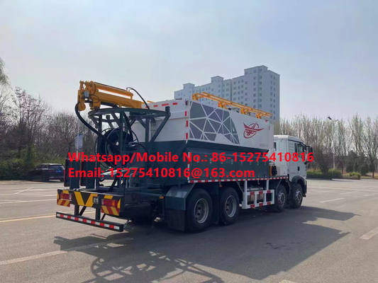 우수한 제작력 중국 TREAD 15/20/25T BCRH-20 ANFO 현장 혼합 에뮬션 대량 ANFO 트럭 모바일 폭발물 제조 부대 몽골 콩고 DRC 페루 가나 짐바브웨 광산 폭발 MEMU MMU