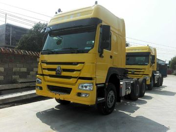 중량 Sinotruk HOWO Beiben 6X4 10 휠러 사용 신형 프라임 모버 트랙터 헤드 트럭