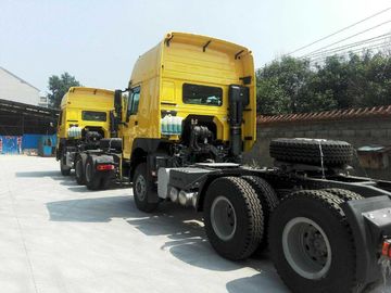중량 Sinotruk HOWO Beiben 6X4 10 휠러 사용 신형 프라임 모버 트랙터 헤드 트럭