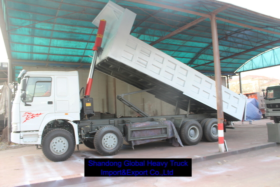 시노트럭 40-60톤 HOWO 8X4 371HP 375HP 380HP 디젤 트럭 덤프 트럭