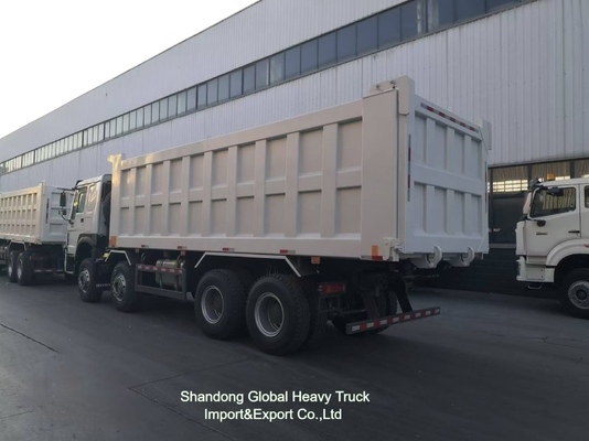 시노트룩 HOWO 371HP-380HP 25t-100t 중량 용품 운송 배달 트럭 전기 12 바퀴