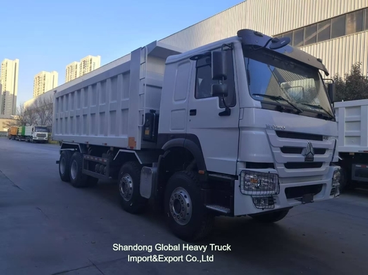 시노트룩 HOWO 371HP-380HP 25t-100t 중량 용품 운송 배달 트럭 전기 12 바퀴