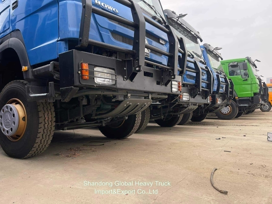 새 중고용 트럭 HOWO 371HP 400HP 6X4 8X4 운송 덤프 트럭