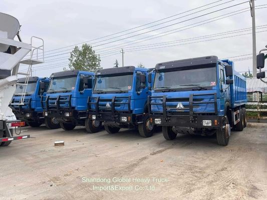 새 중고용 트럭 HOWO 371HP 400HP 6X4 8X4 운송 덤프 트럭