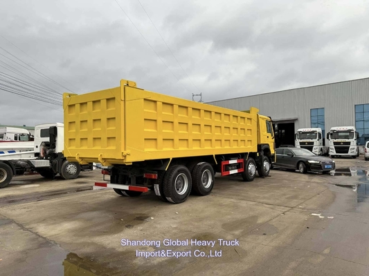시노트럭 호우 50톤 덤프트럭 8x4 375hp 유로2 중량용 새 및 중고용 덤프 템퍼트럭