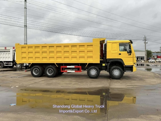 시노트럭 HOWO 25t-100t 8*4 디젤 사용 된 운송 배달 트럭 12 바퀴 트럭