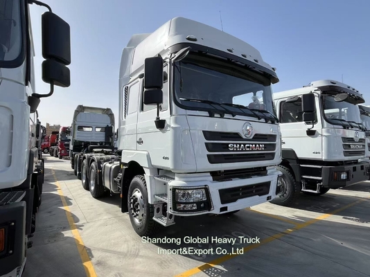 샤크만 덤프트럭 트랙터 헤드 사용 된 샤크만 F3000 X3000 6X4 371HP 중고용 덤프트럭