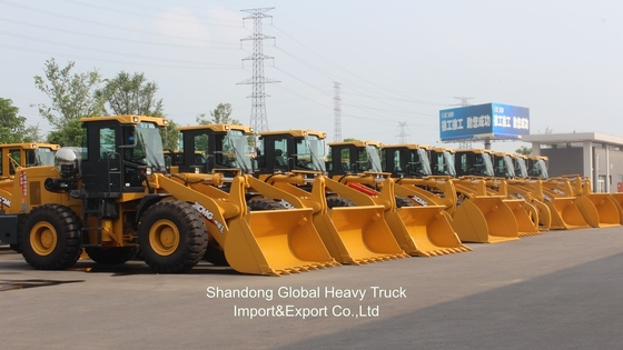 중고 신형 Zl958 OEM 건설 트랙터 수압 중형 4Wd 미니 휠 앞 로더