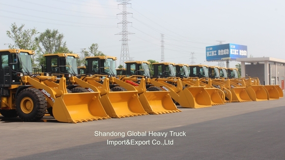 중고 신형 Zl958 OEM 건설 트랙터 수압 중형 4Wd 미니 휠 앞 로더