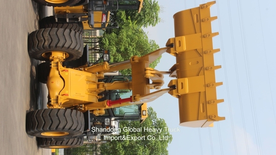 중고 신형 Zl958 OEM 건설 트랙터 수압 중형 4Wd 미니 휠 앞 로더