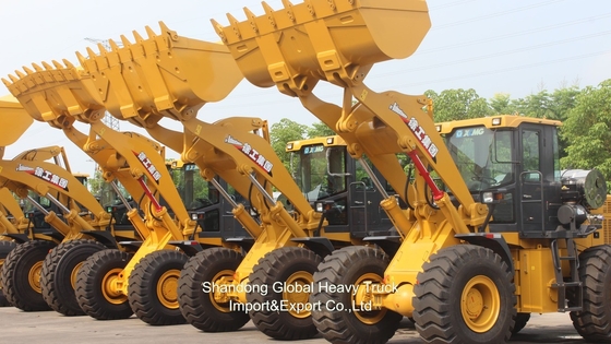 사용 된 새 OEM 건설 트랙터 수압 중량 4Wd 미니 휠 앞 로더