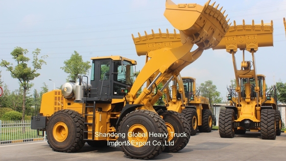 중고 신형 Zl958 OEM 건설 트랙터 수압 중형 4Wd 미니 휠 앞 로더