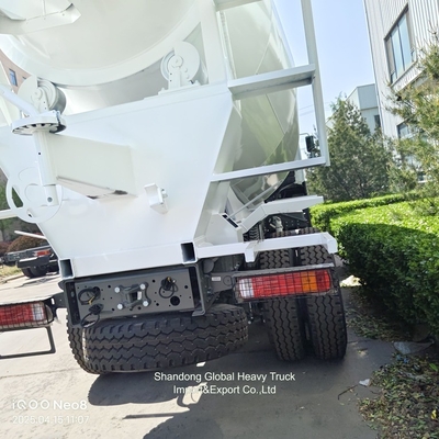 믹싱 믹서 10 바퀴 HOWO 6X4 8cbm 9cbm 371HP 콘크리트 믹서 트럭