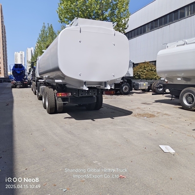 신형 Sinotruk HOWO 6X4 20000L 오일 탱크 연료 탱크 트럭 필리핀에서 판매