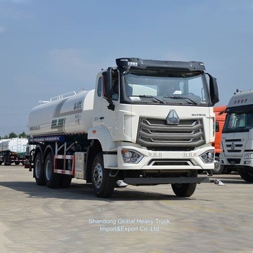 시노트룩 HOWO 6X4 물 탱크 트럭 18000L 20000L 20t 물 분사 스프링클러 탱크 트럭