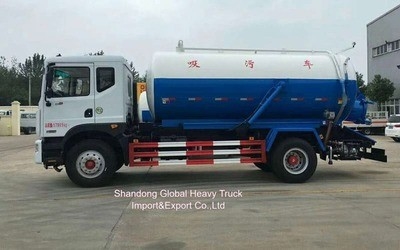 샤크만 4X2 F3000 16000-22000 흡수 하수 하수 진공 하수 수축 트럭 원본 공장에서 뜨거운 판매