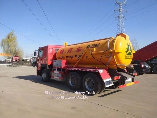 둥펑 6X4 18cbm 18tons 진공 하수 흡수 탱커 트럭 진공 하수 흡수 트럭