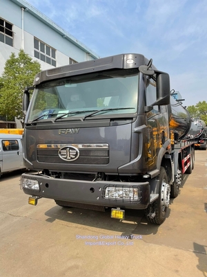 FAW 6X4 고압 펌프 20000L 20톤 하수도 청소 흡수 트럭