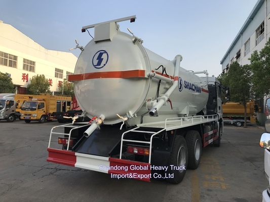 샤크맨 F3000 6X4 하수 흡수 트럭 20m3 부피 300HP