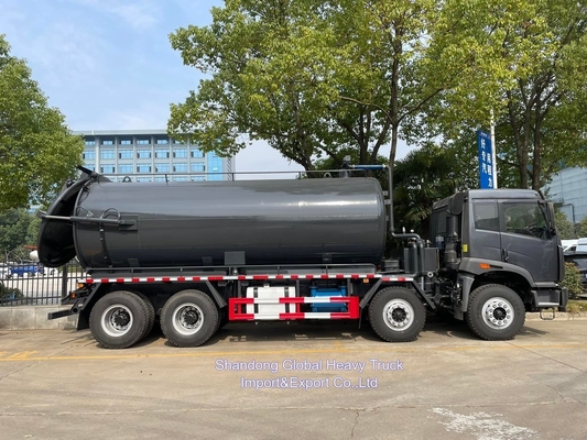 FAW 6X4 고압 펌프 20000L 20톤 하수도 청소 흡수 트럭