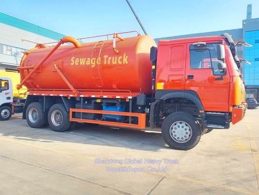샤크맨 F3000 6X4 하수 흡수 트럭 20m3 부피 300HP
