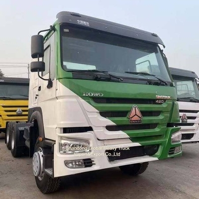 하우 6x4 트랙터 트럭 사용 시노트룩 LHD RHD 장거리 운전 트레일러 트럭 머리