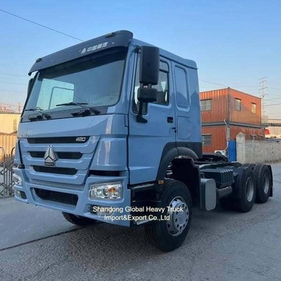 371HP 및 420HP Sinotruck HOWO A7 6X4 트랙터 트럭 12.00R20 타이어